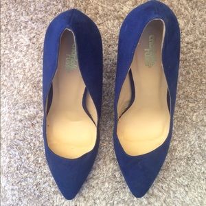 Charlotte Russe Blue Heels